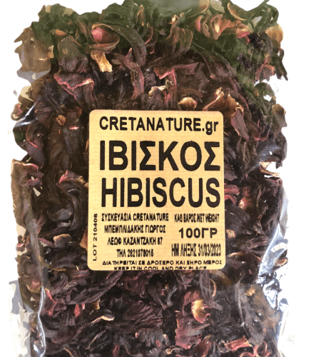 Ιβίσκος τσάι - hibiscus tea 100gr