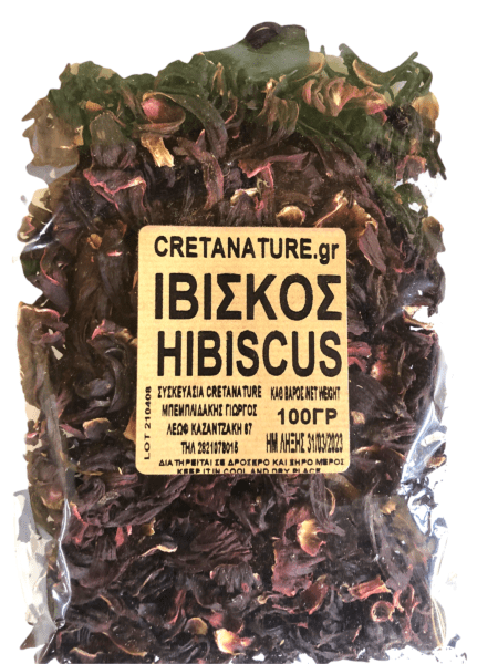 Ιβίσκος τσάι - hibiscus tea 100gr
