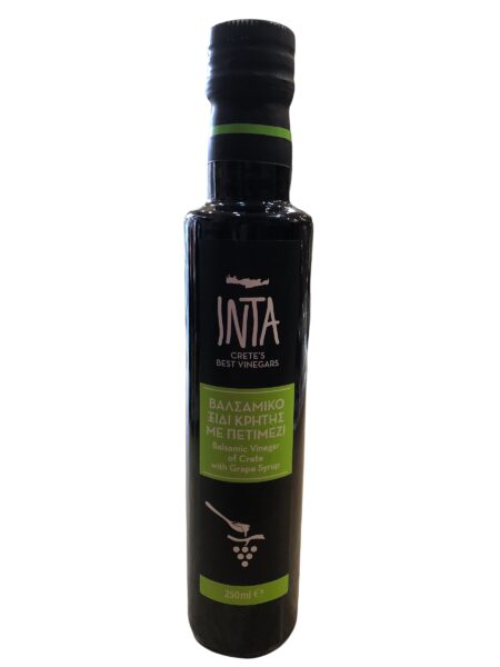 Ίντα βαλσάμικο ξίδι με πετιμέζι Κρήτης 250ml